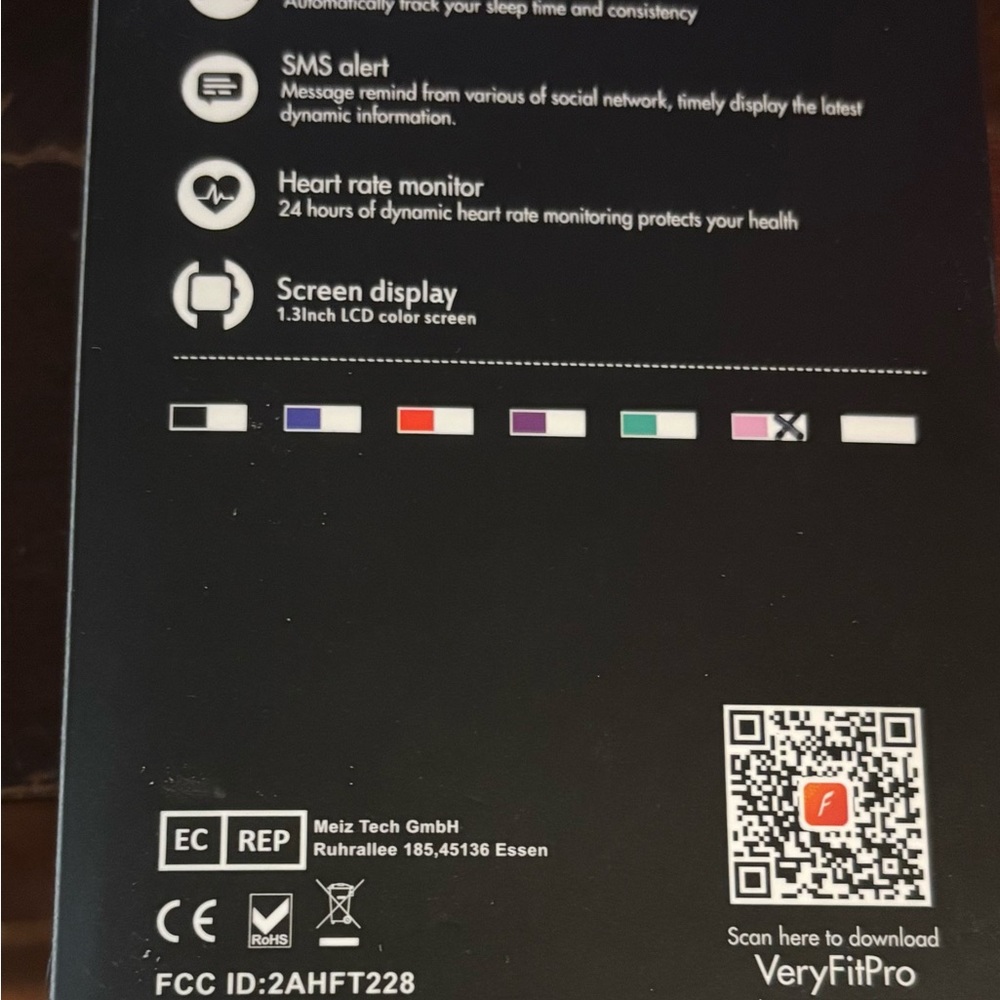 Smart Wearable Pink Watch - Picture 9 of 9